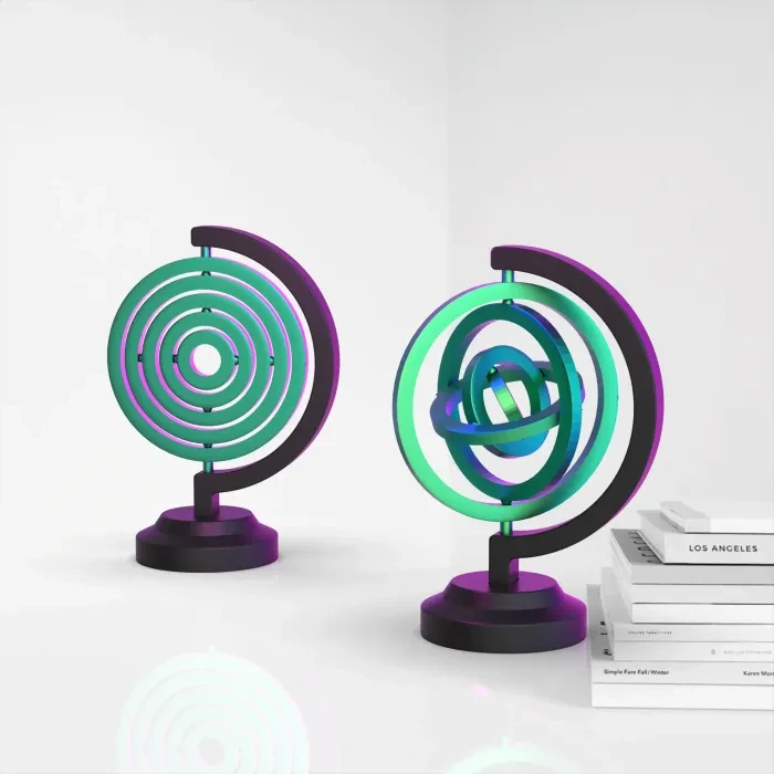 Gyroscope Fidget, Desktop Gyroscope Model