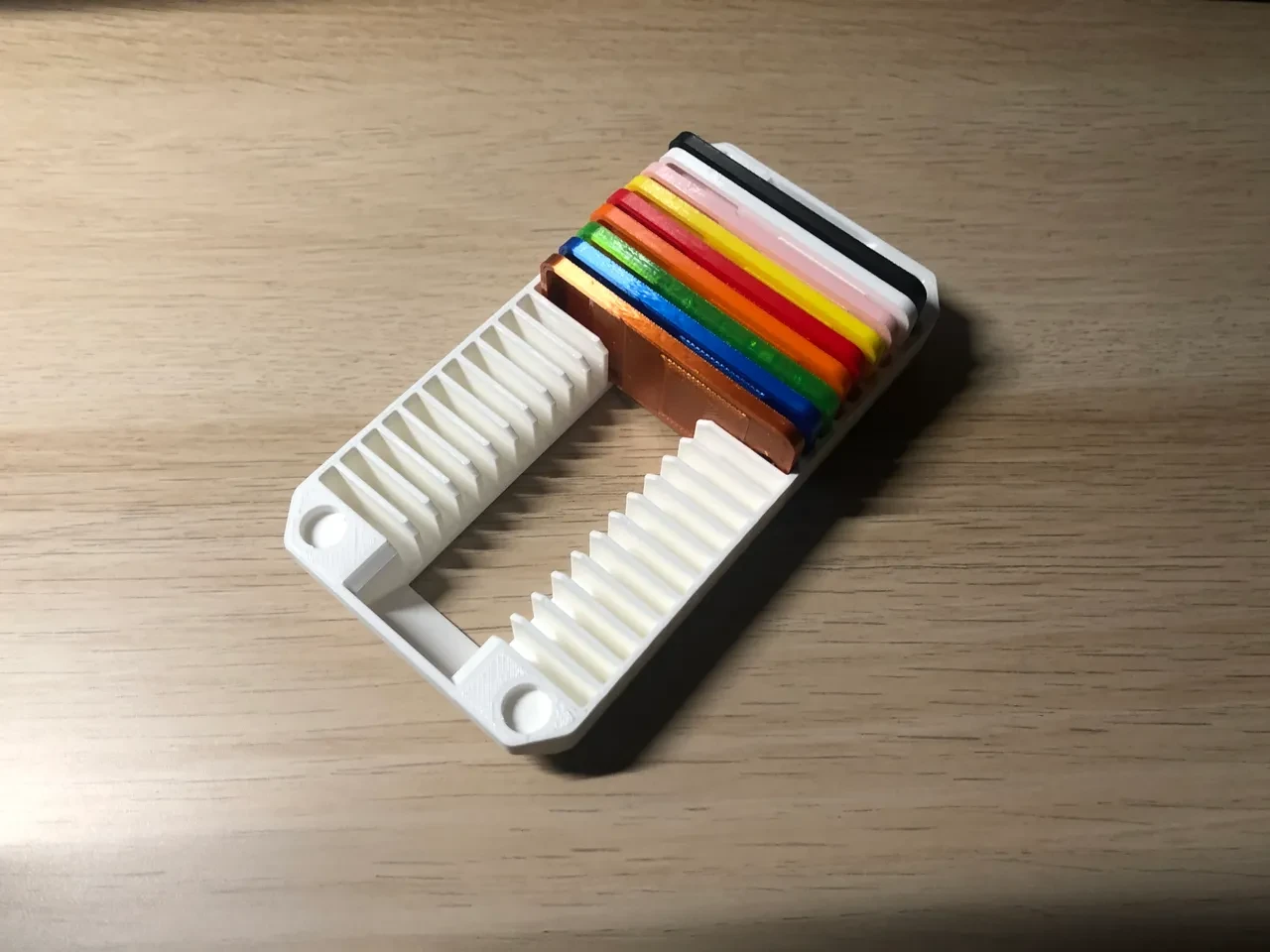 Caja de muestra de colores