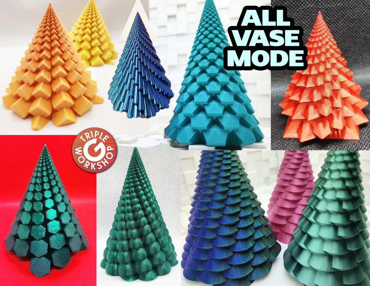 Ultimate Vase Mode Christmas Tree Collection