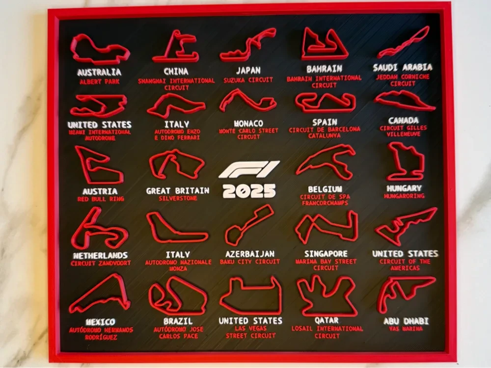 Calendario de Fórmula 1 2025