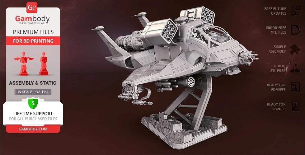 BSG Raptor FDM GamBody