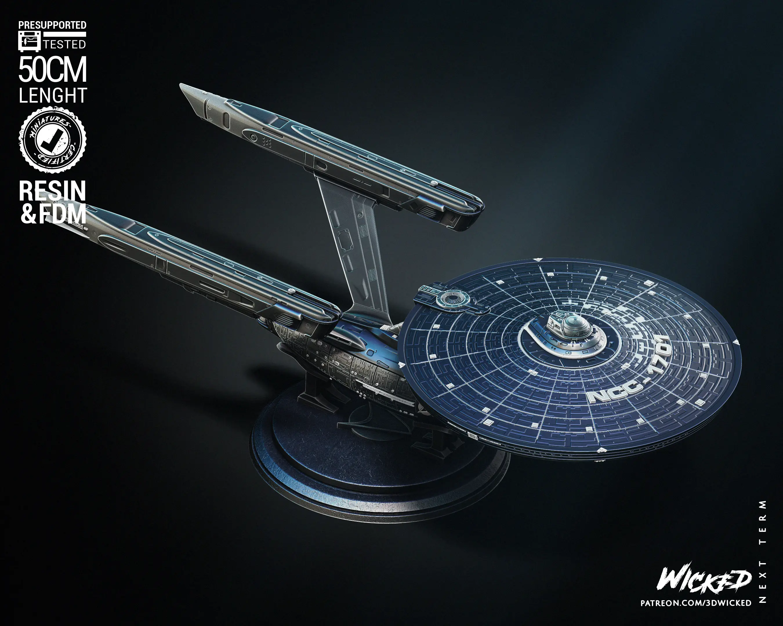 WICKED - U.S.S Enterprise NCC-1701