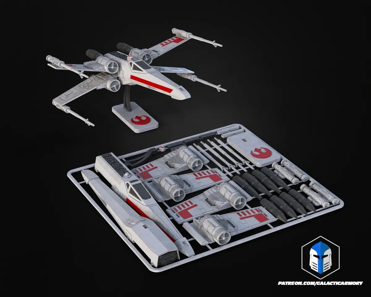 X-Wing Vehicle Kit Card
