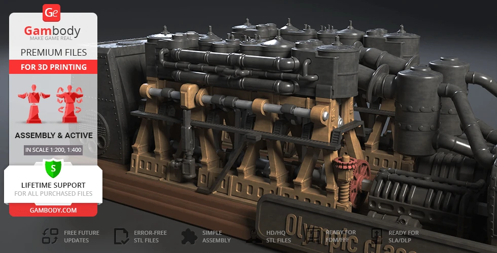 Olympic Class Steam Engine gambody