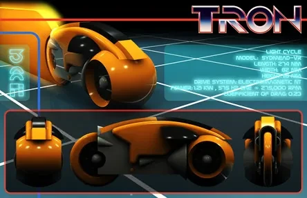 Tron 1982 Lightcycle