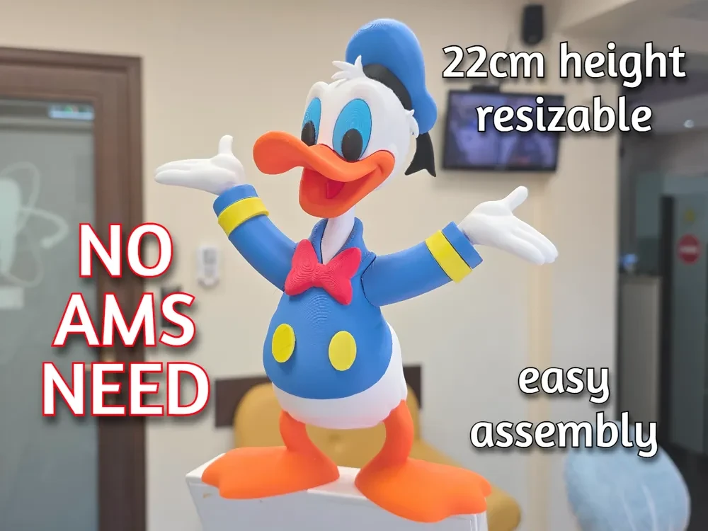 Pato Donald - Sin soportes