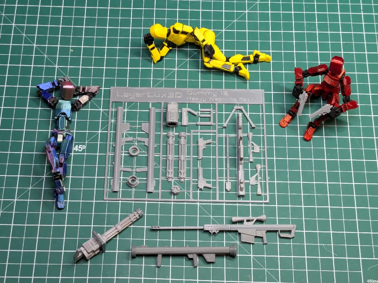 Heavy Weapons Pack for Dummy 13