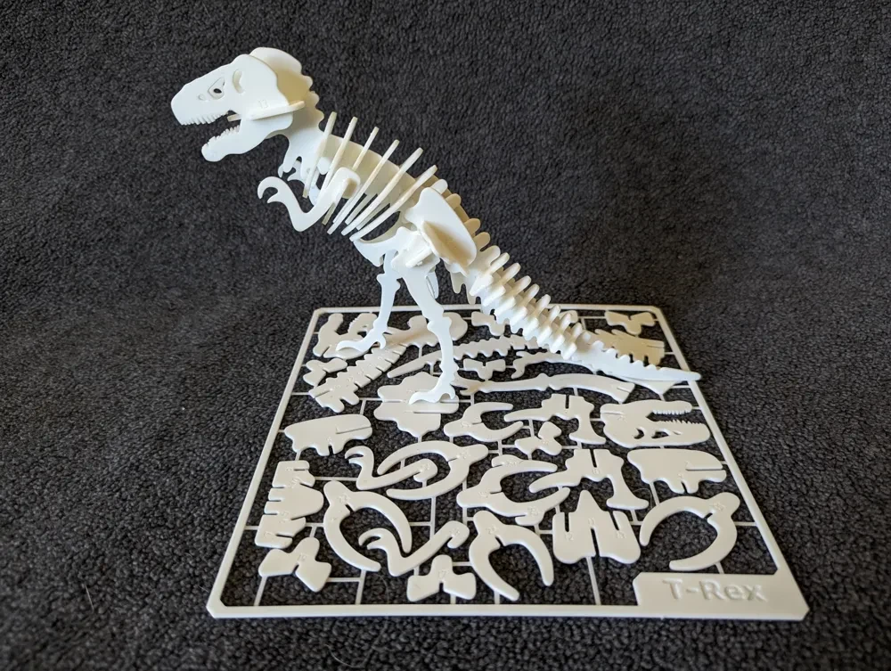Kit de tarjeta de esqueleto T-Rex