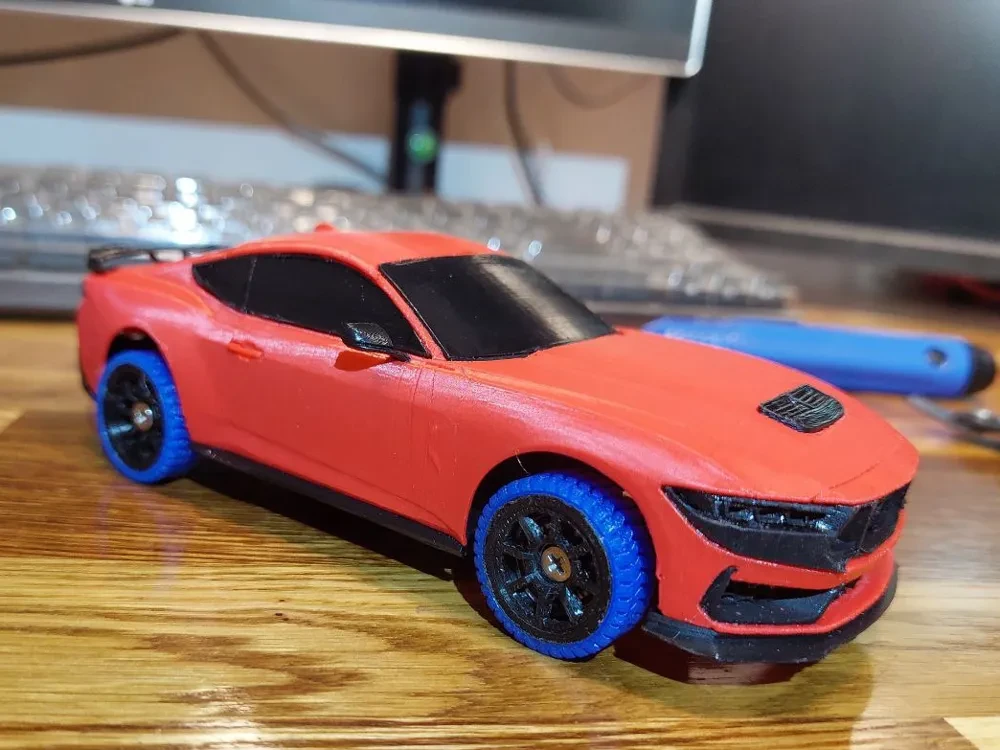 Chasis Mustang Dark Horse MINI-Z 1.28 RC de 90 mm