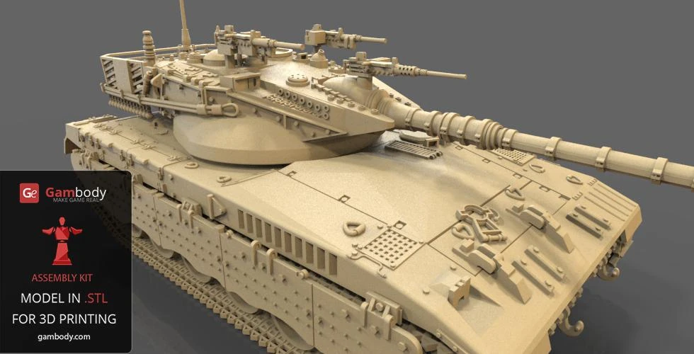 Merkava 2 Tank 124