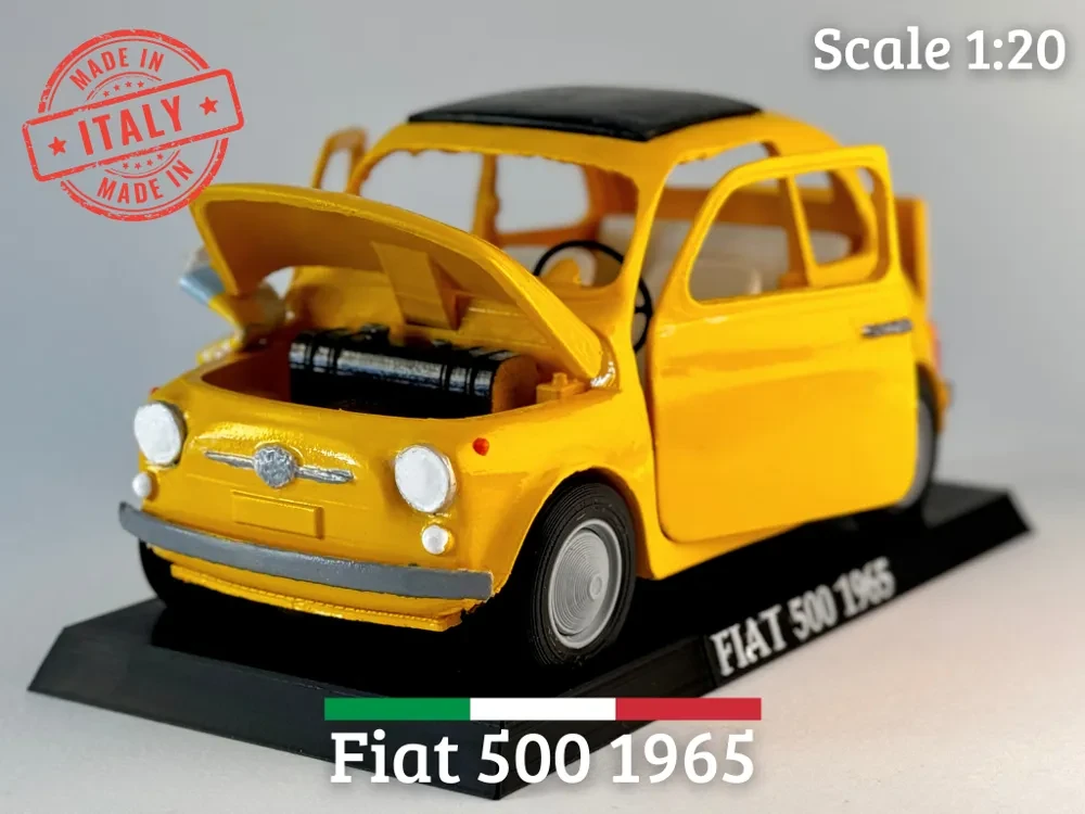 Modelo Fiat 500 de 1965