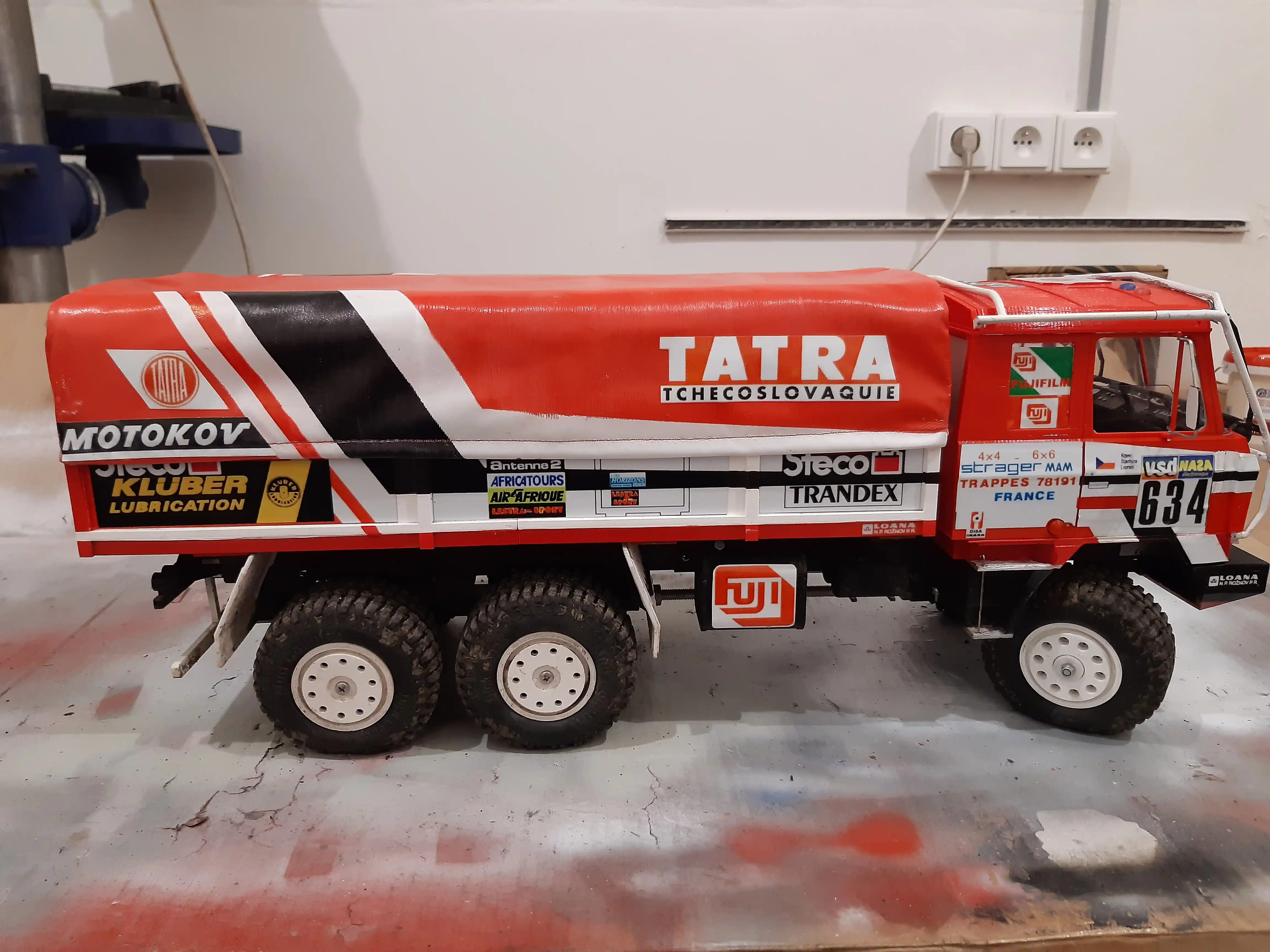 RC Tatra Dakar 6x6, 1986