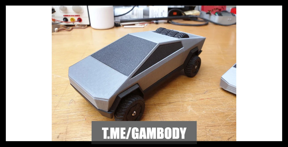 Tesla Cybertruck - High detail, 130mm