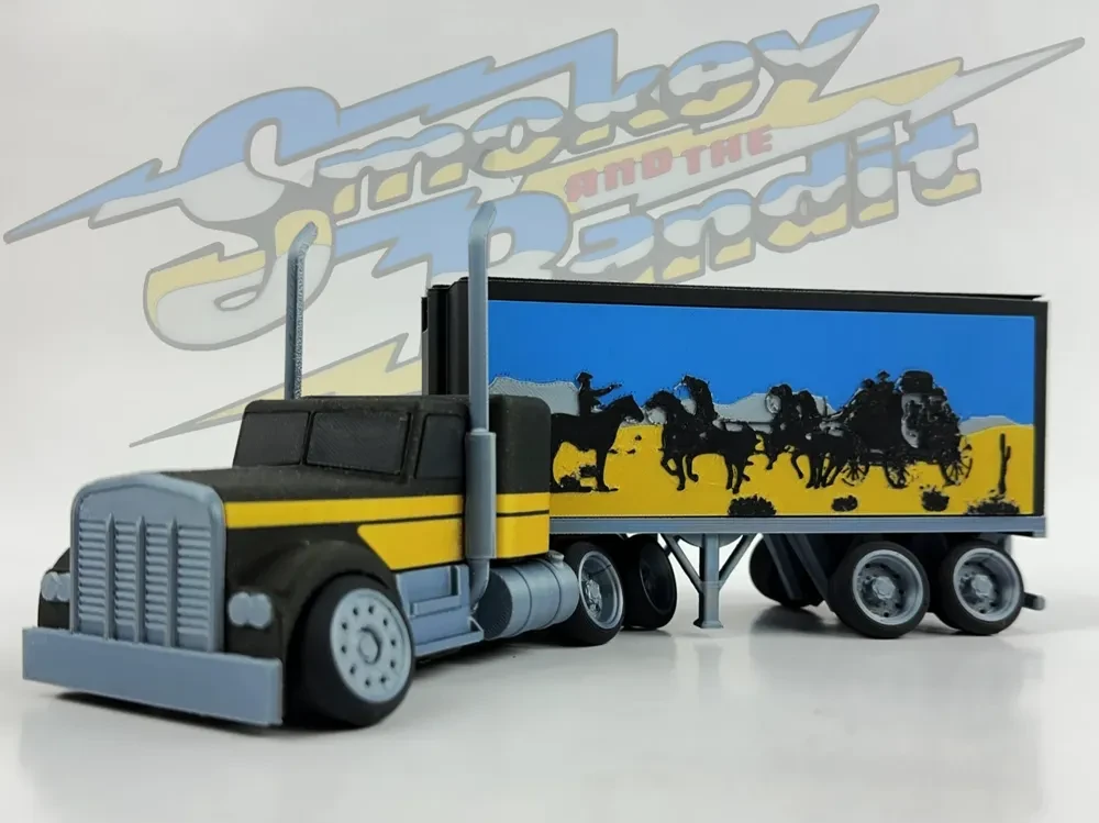 Camión Kenworth Tooned (Smokey and the bandit)