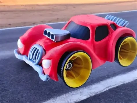 Cartoon hot-rod