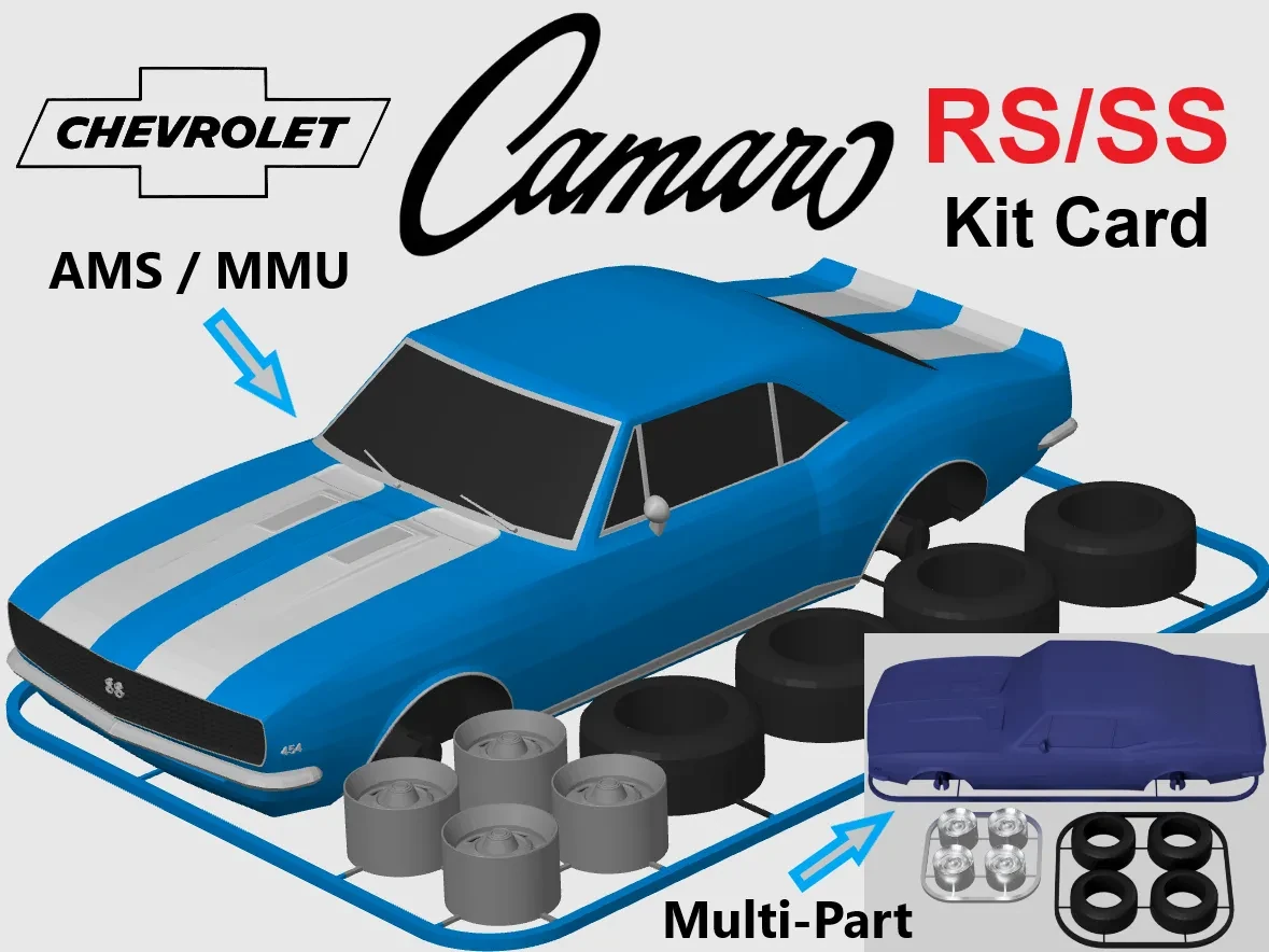 Chevrolet Camaro RS_SS Kit Card (1_24 scale)