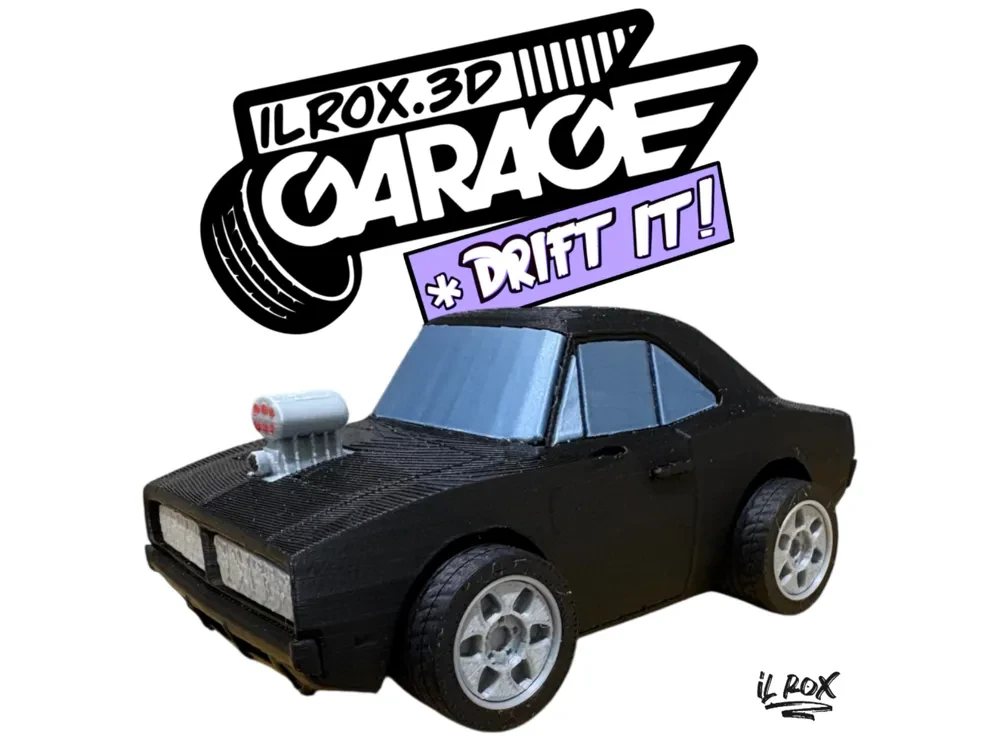 Coche de juguete inspirado en el DODGE CHARGER RT