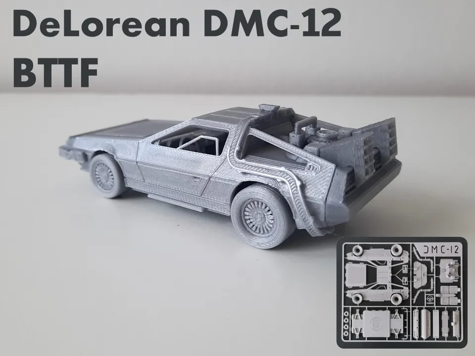 DeLorean DMC-12 (Regreso al Futuro) - Tarjeta del kit