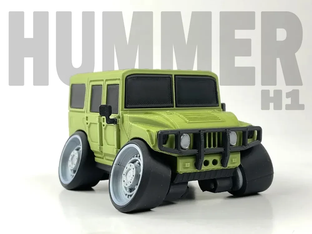 HUMMER H1 (Humvee) en caricatura