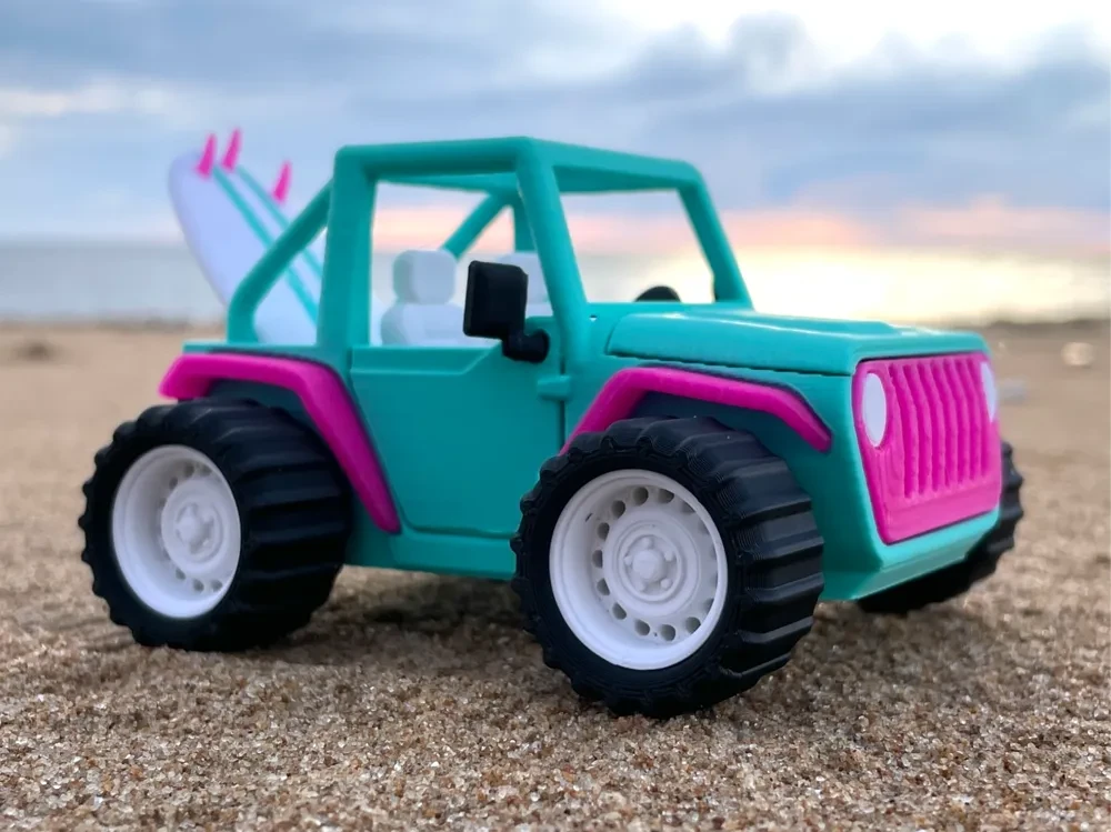 JEEP SURFISTA DE PLAYA - kit de modelo