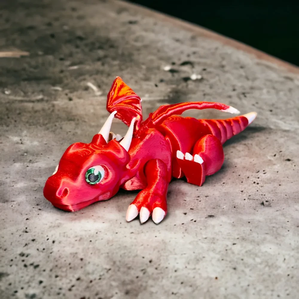 Bebé Dragón Flexible