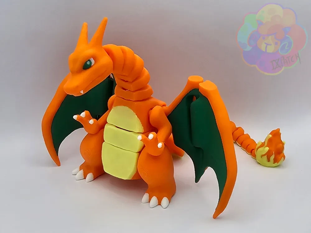 Charizard - Pokémon Articulado Flexible