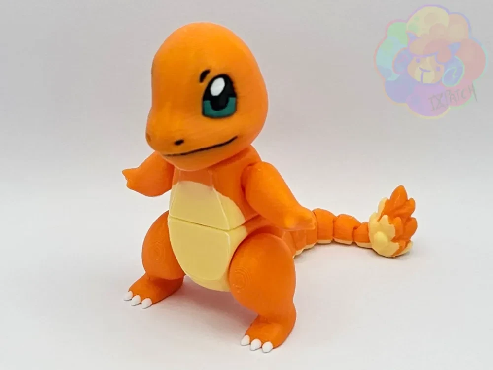 Charmander - Pokémon Articulado Flexible