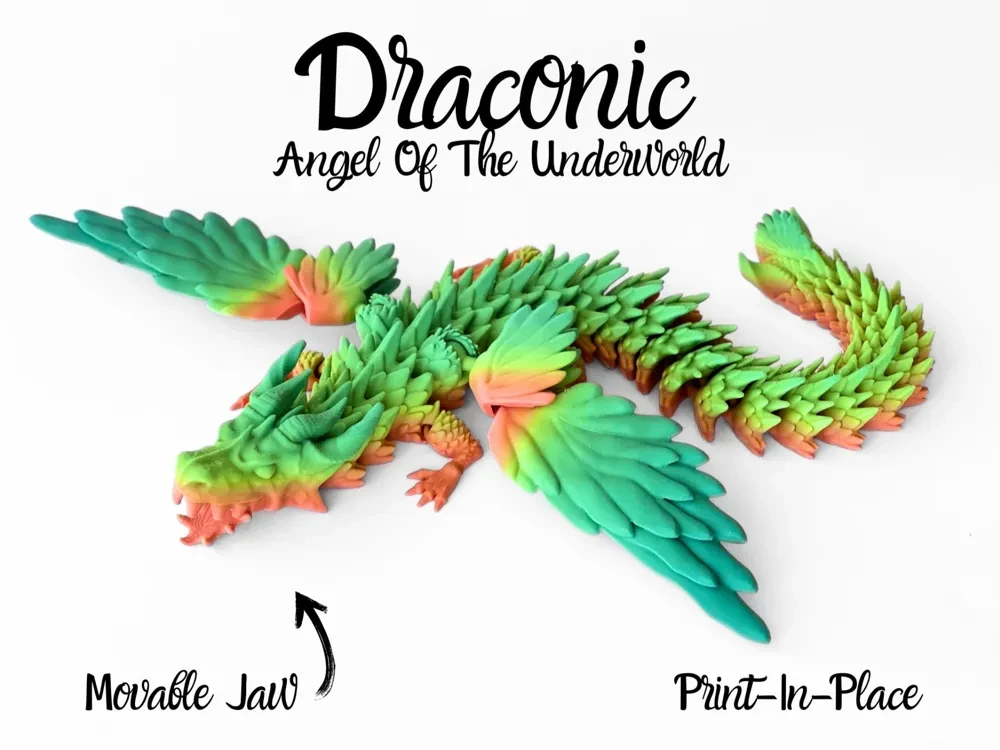 Dracónico - Dragón Articulado Alado