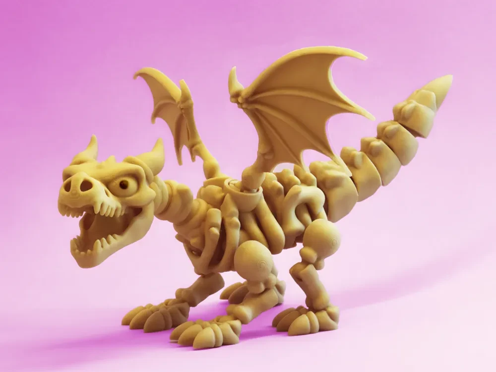 Dragón Articulado Esqueleto