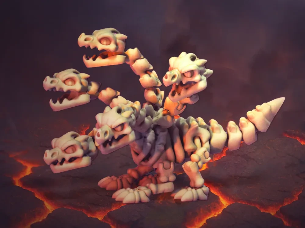 Dragón Esqueleto de Hidra