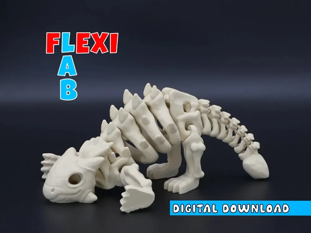 Esqueleto de Anquilosaurio Dino Flexi