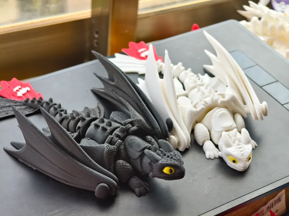 Toothless, plegable alas