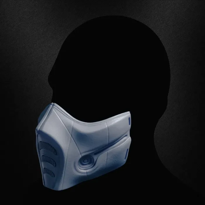 Máscara de Sub-Zero - Mortal Kombat Cosplay