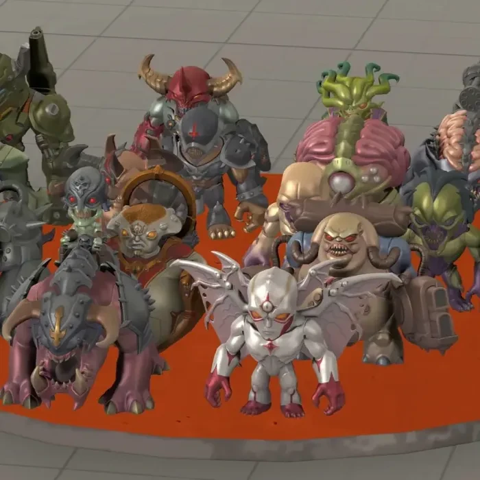 Doom Dark Ages Toys Monster Pack Collection 1