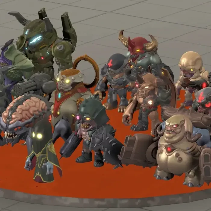 Doom Dark Ages Toys Monster Pack Collection 3