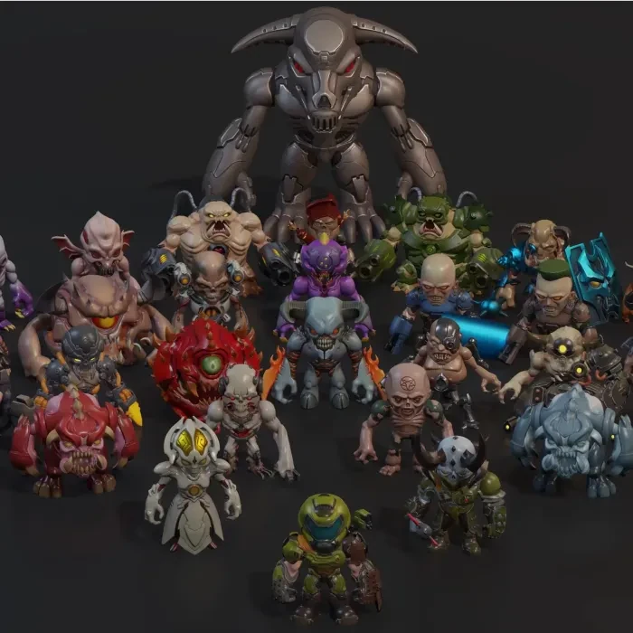 Doom Toys Monster Pack Collection 4