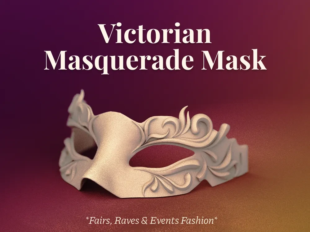 Máscara de Mascarada Victoriana