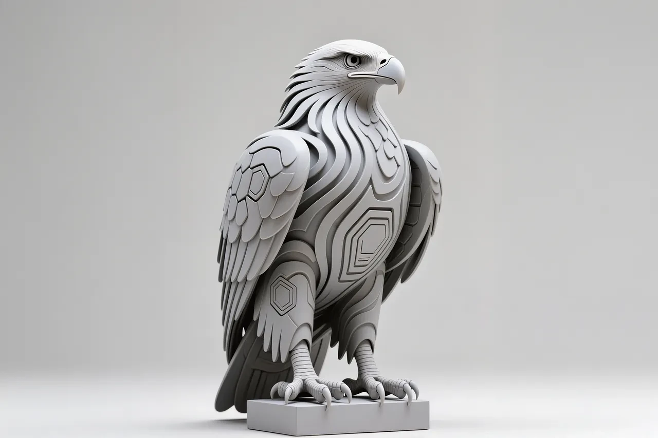 Adler Hexa, Sculpture