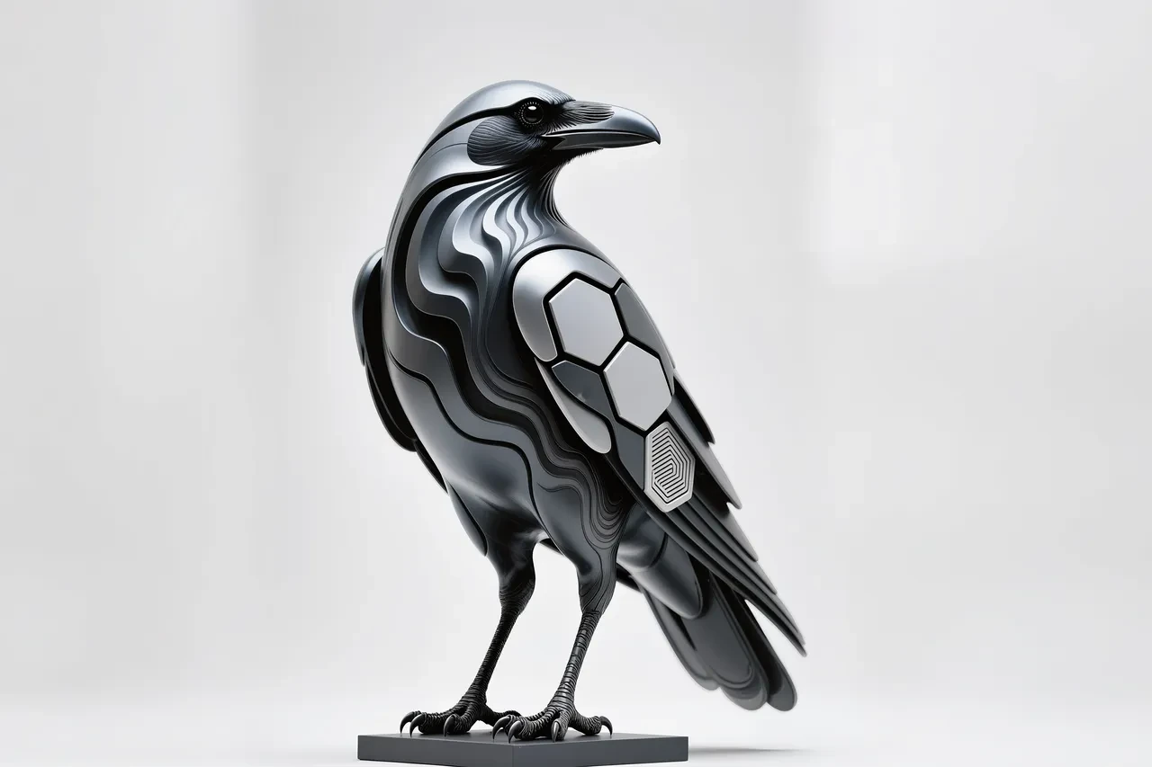 Crow Hexa, Statue
