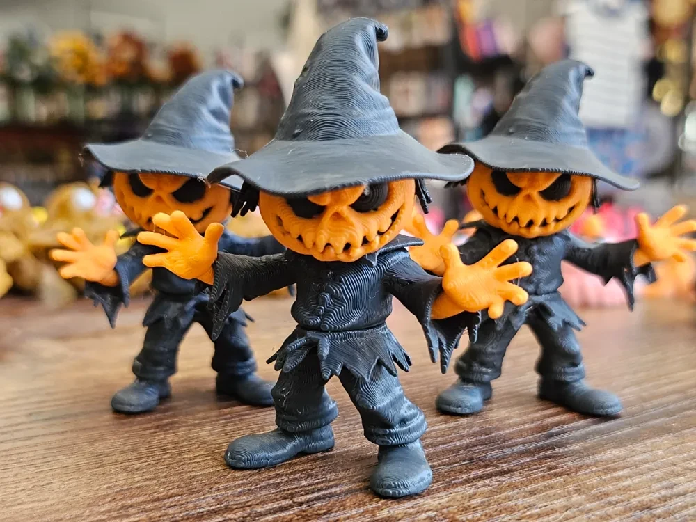 cabeza de calabaza micro esbirros articulados flexi