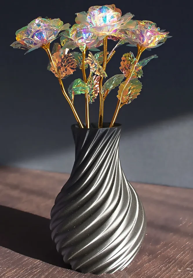 Spiral Vase Flower vase Twisted