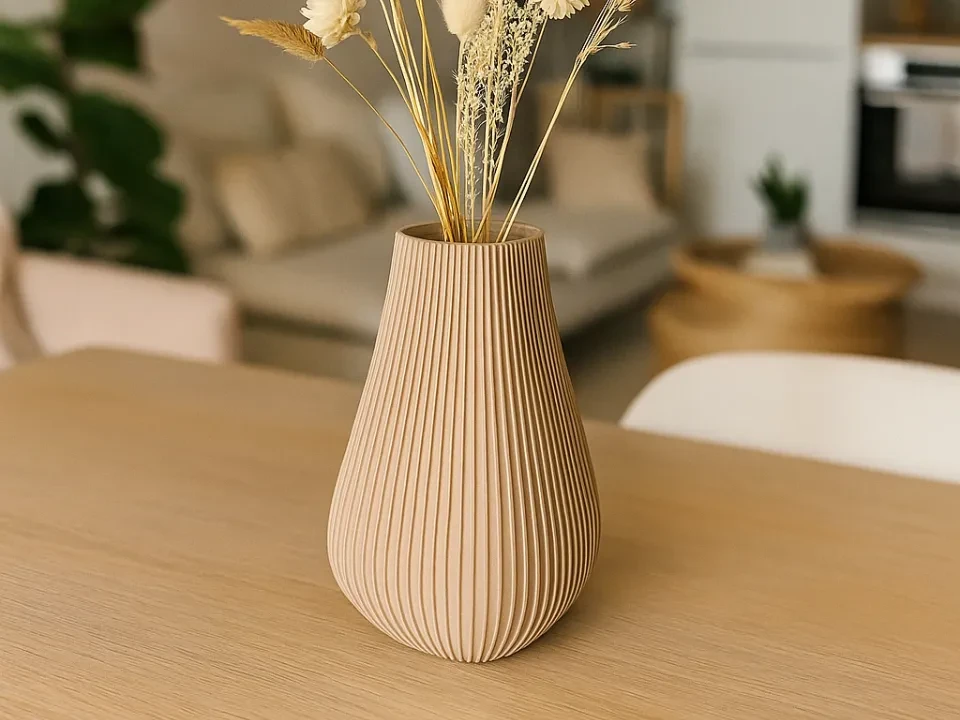 Florero Japandi