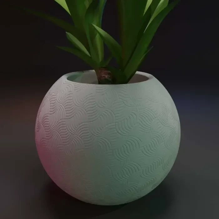 Maceta Esfera Asiática