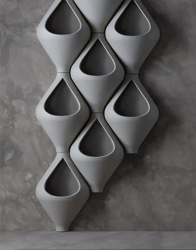 Vaso de planta - Gota de água