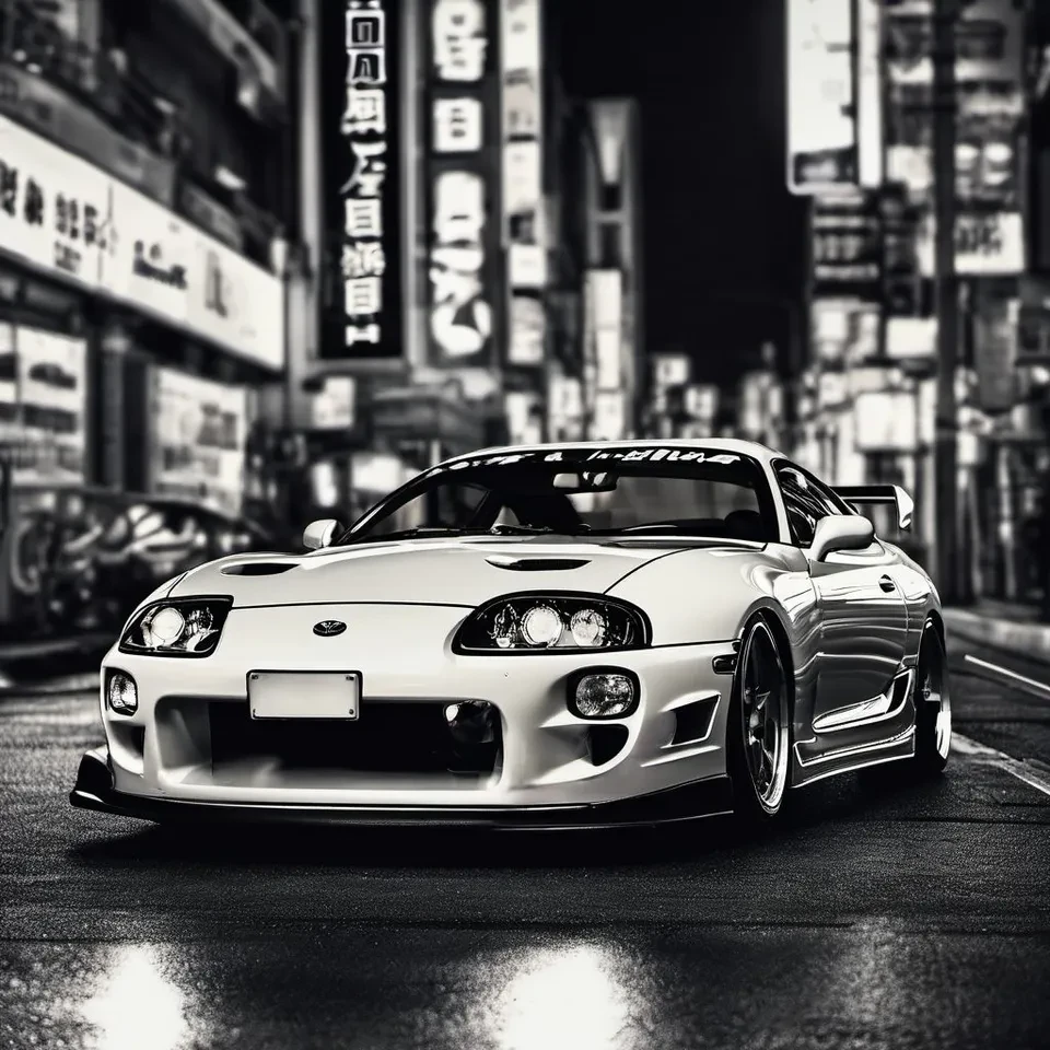 JZA80 Supra Tokyo Night