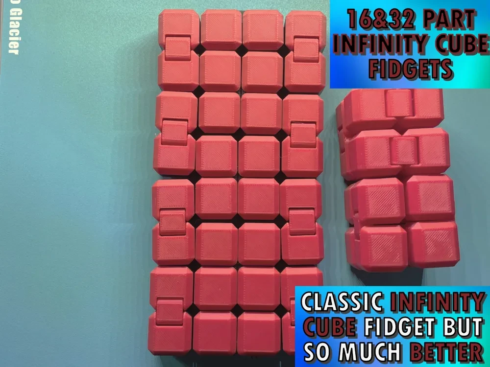 Cubos Inquietos de 16 y 32 Partes