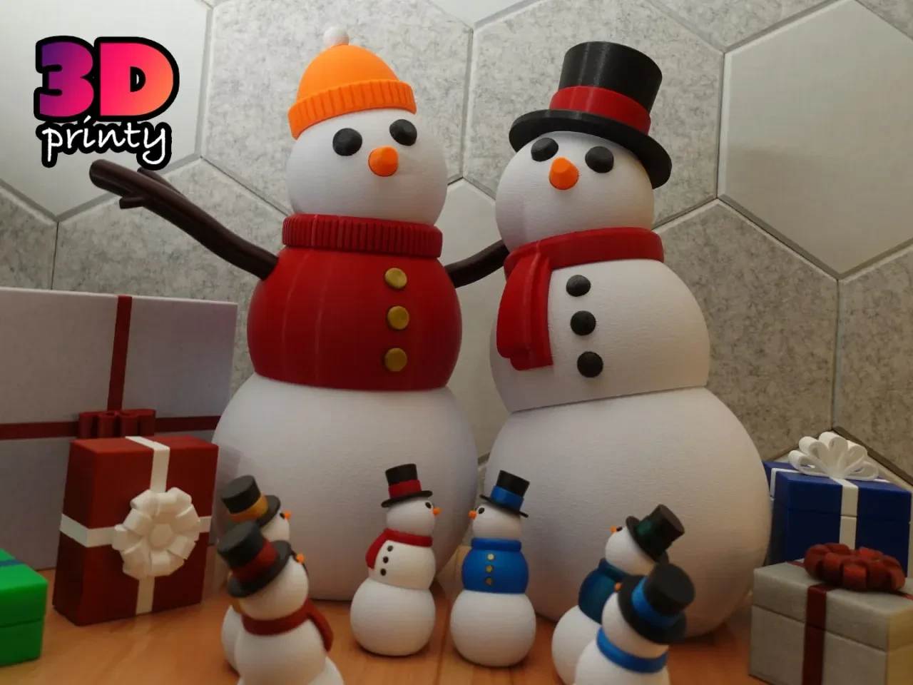 Giant Snowman Fidget