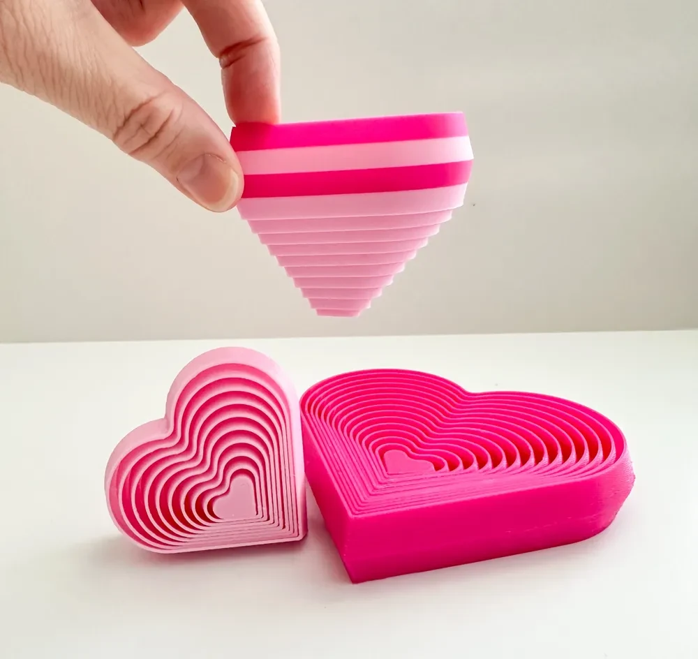 Juguete para dedos de corazón