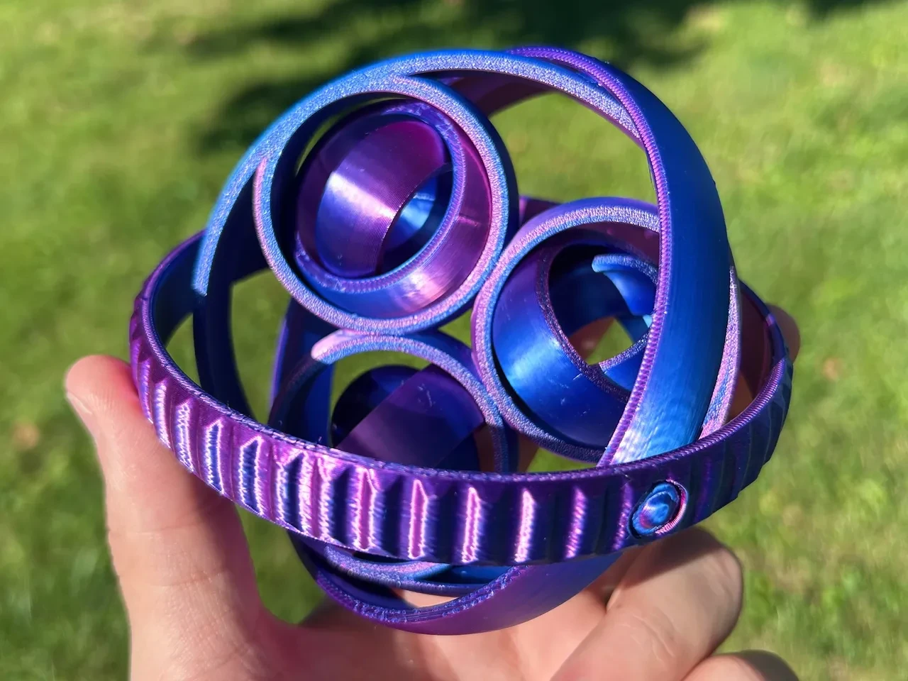 RotaRings - Print in Place Rotating Fidget