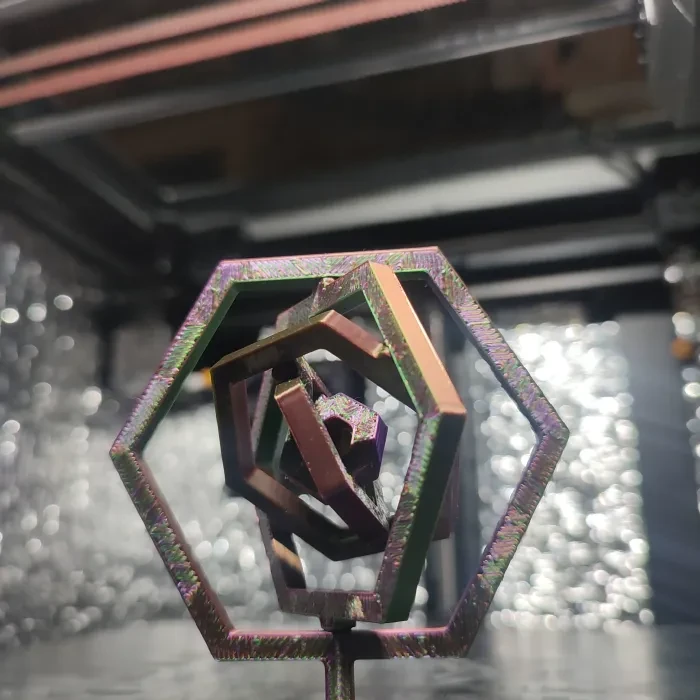 hex gyroscope figet toy